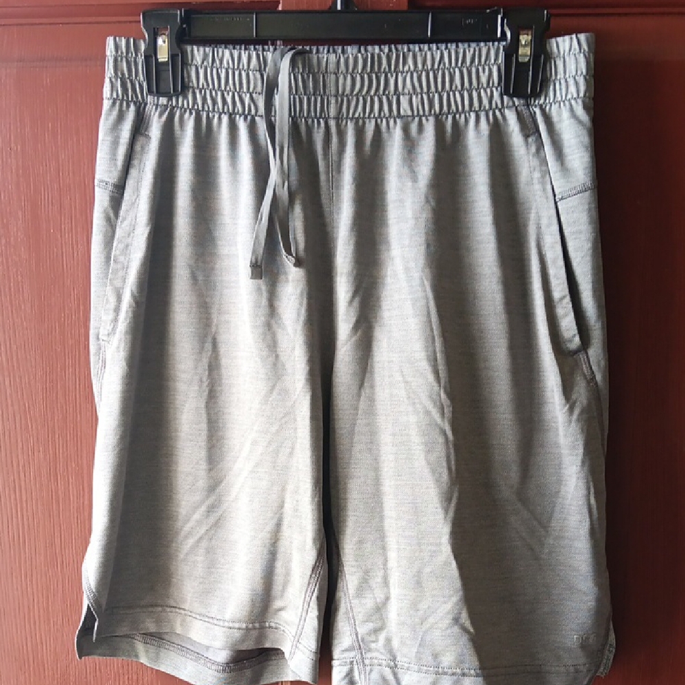 DSG Gray Athletic Shorts Lightweight Elastic Waist